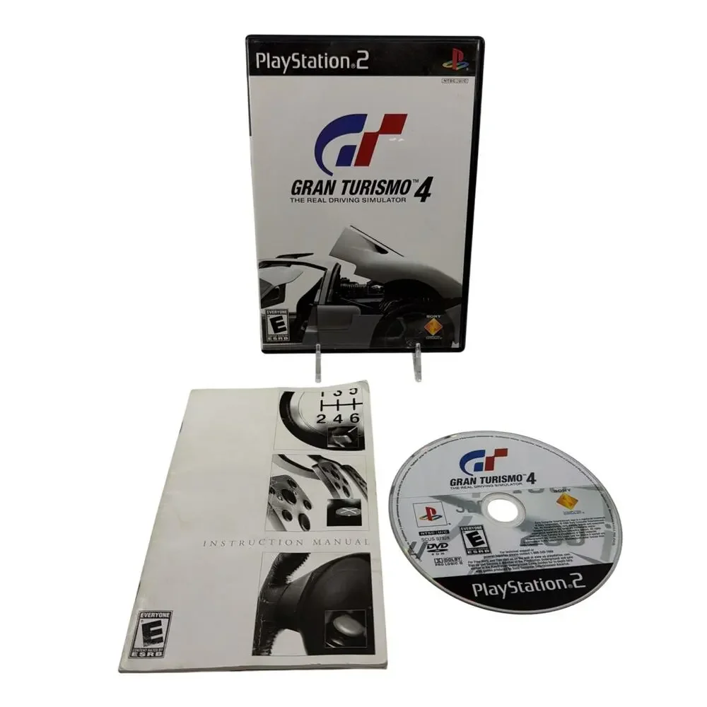 Gran Turismo 4 Sony PlayStation 2 PS2 CIB Complete Tested Working